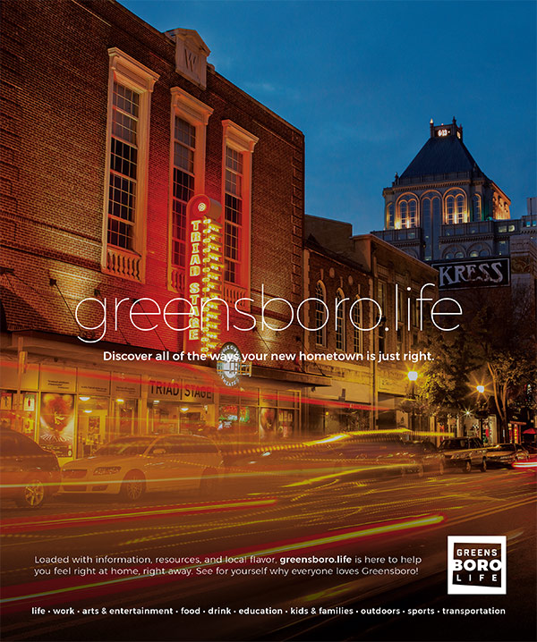 Greensboro Life Ad